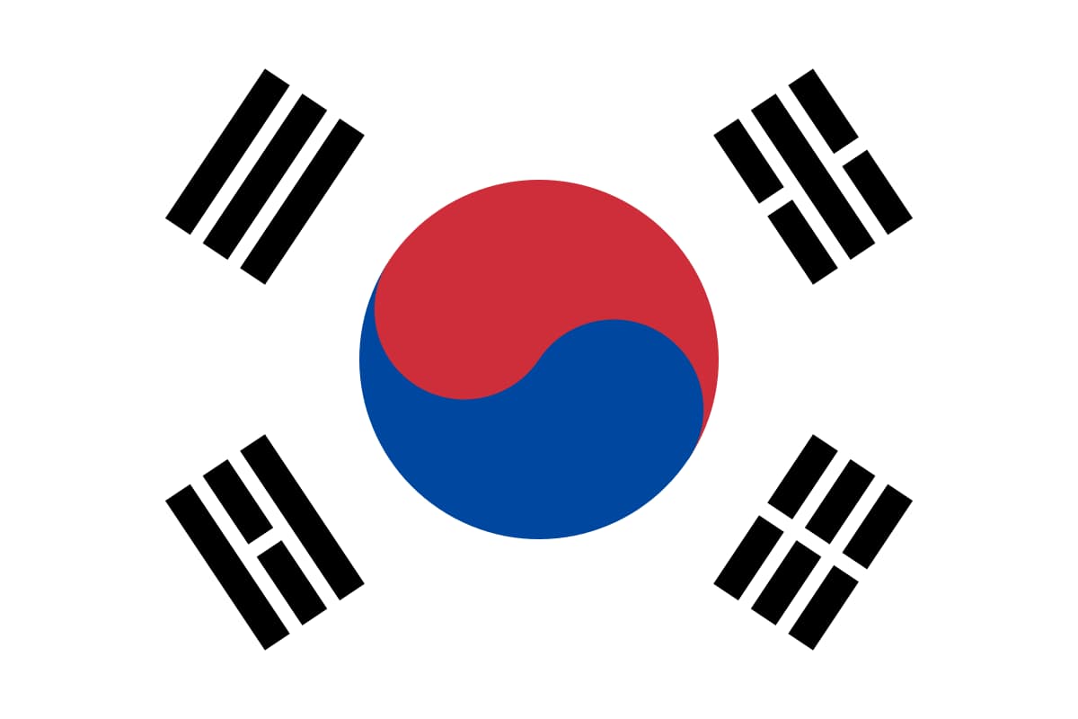 South Korea Flag
