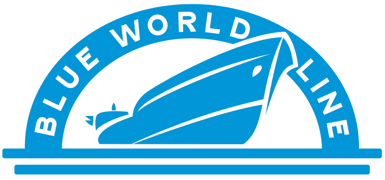 blue world line logo